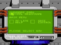 Jurassic Park sur Nintendo Nes